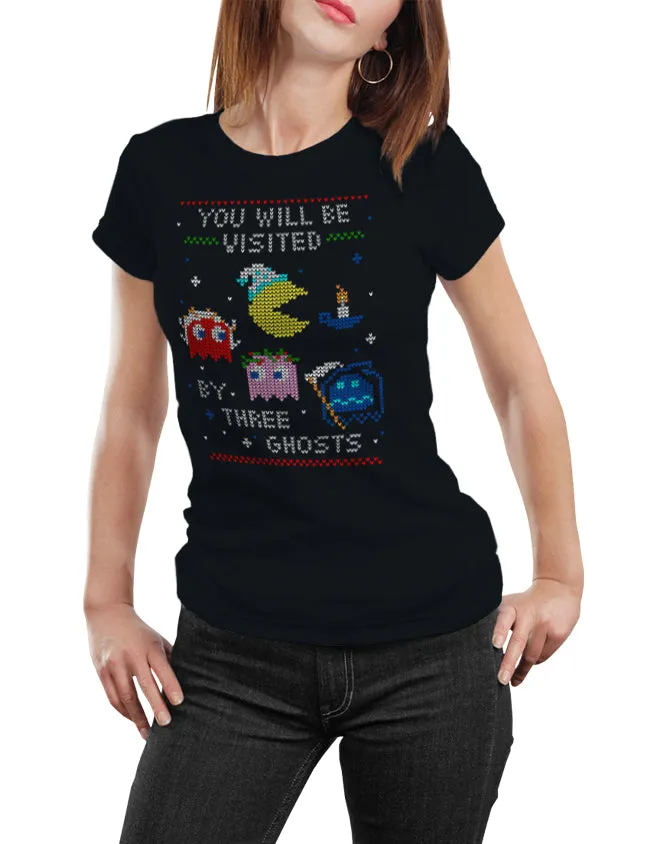 8-Bit Video Game Custom Holiday Design Unisex T-Shirt