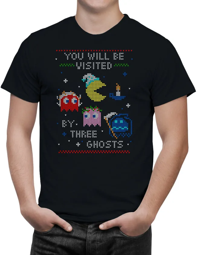 8-Bit Video Game Custom Holiday Design Unisex T-Shirt