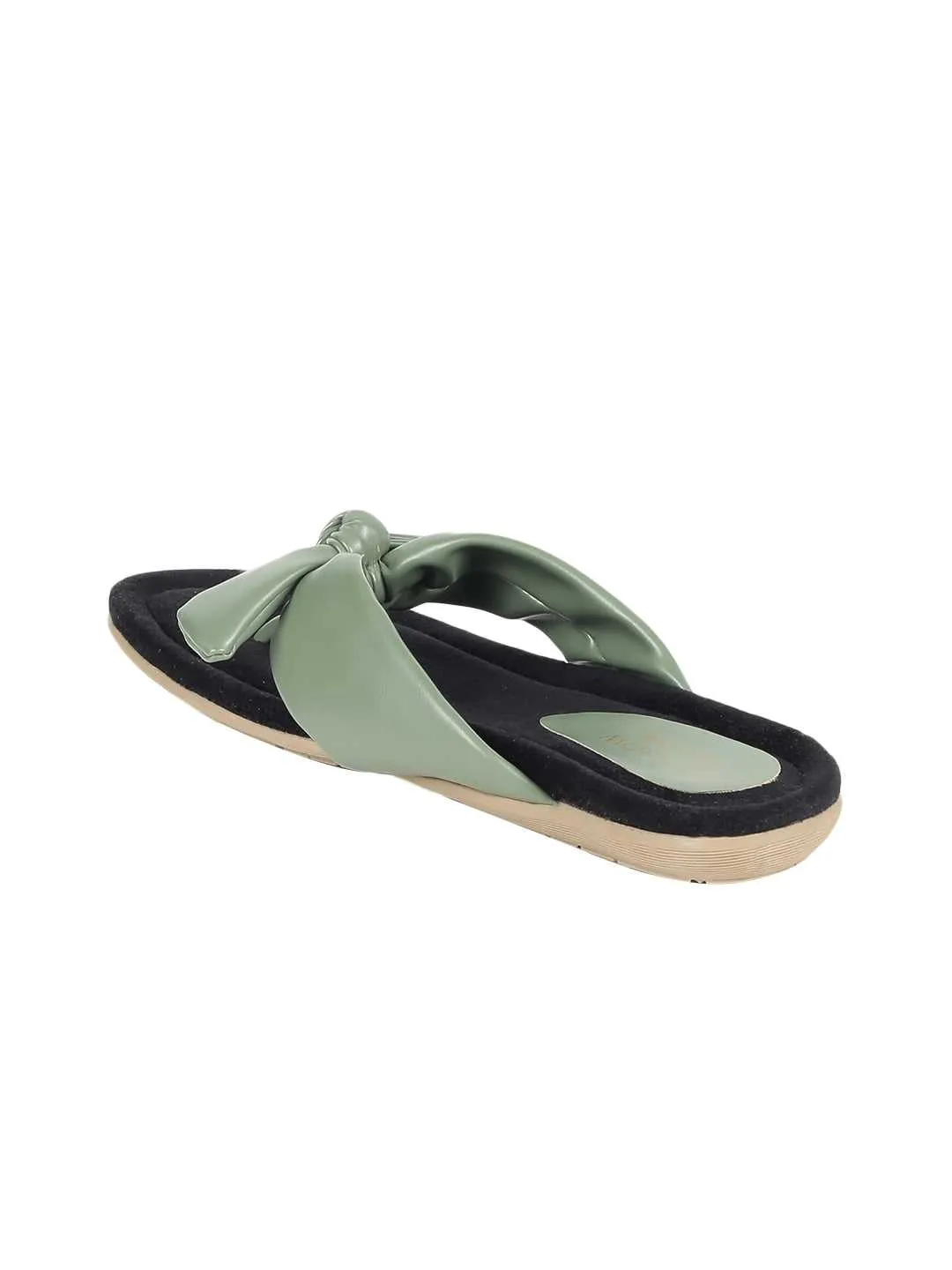 Adele Olive Flats