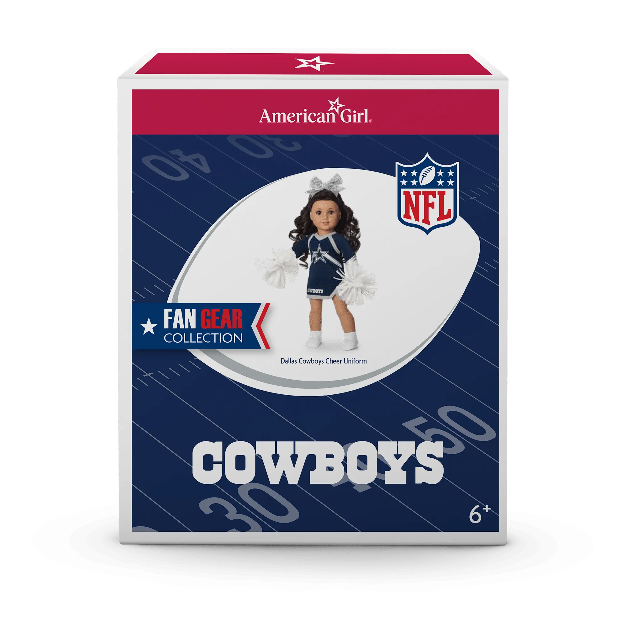 American Girl® x NFL Dallas Cowboys Cheer Uniform for 18-inch Dolls