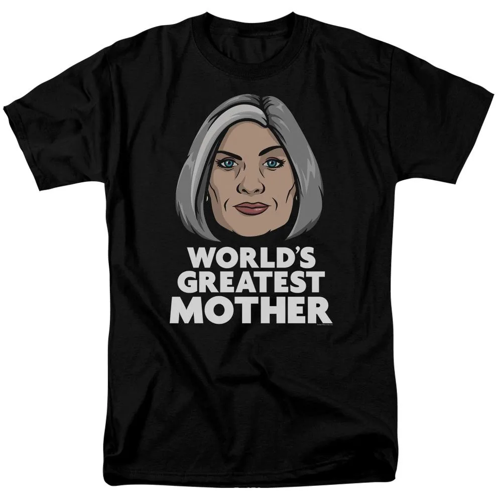 Archer Great Mother Mens T Shirt Black