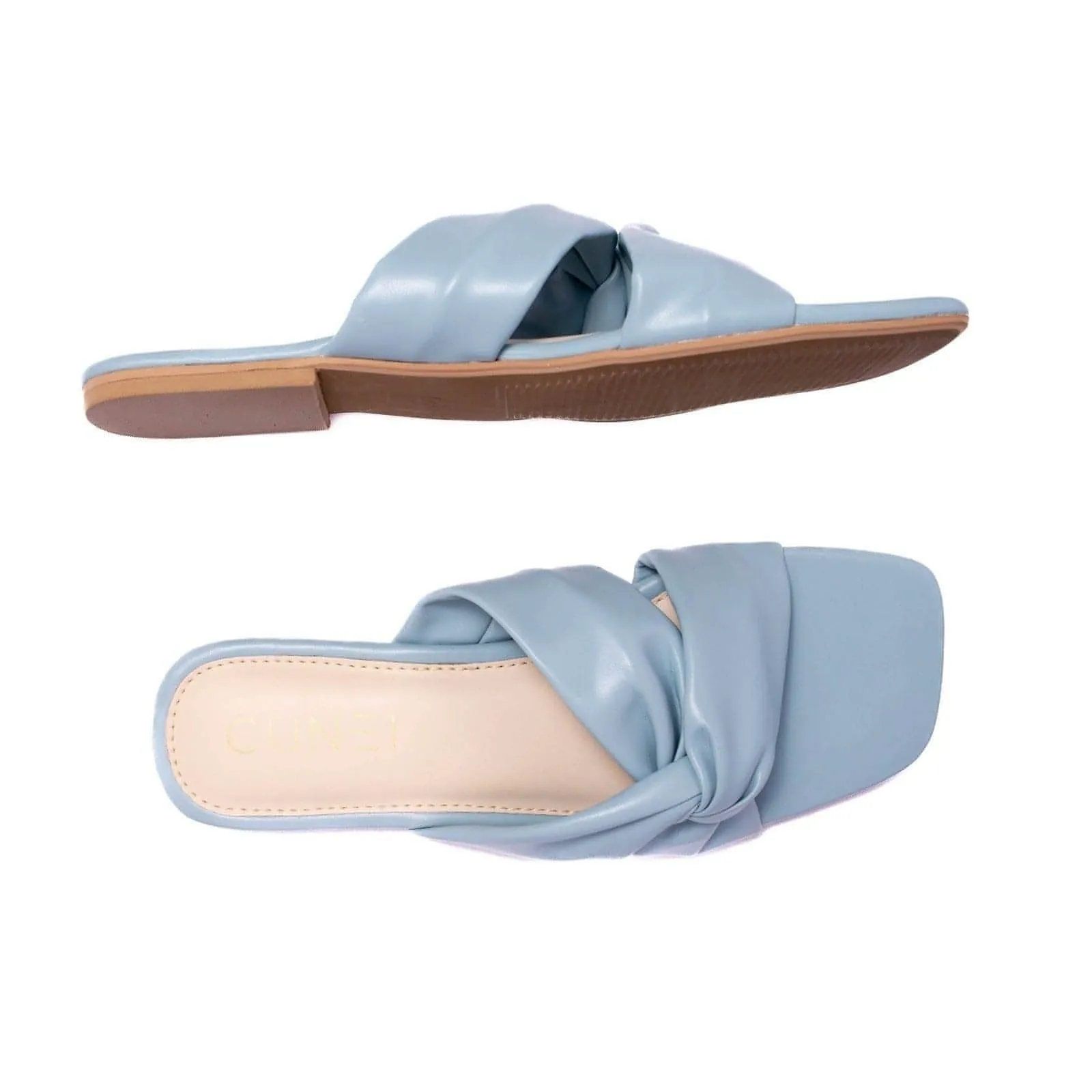 Arctic Blue Crossover Flats