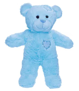 Baby Blue Patches Bear Kit