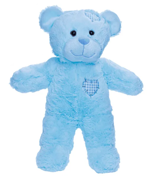 Baby Blue Patches Bear Kit