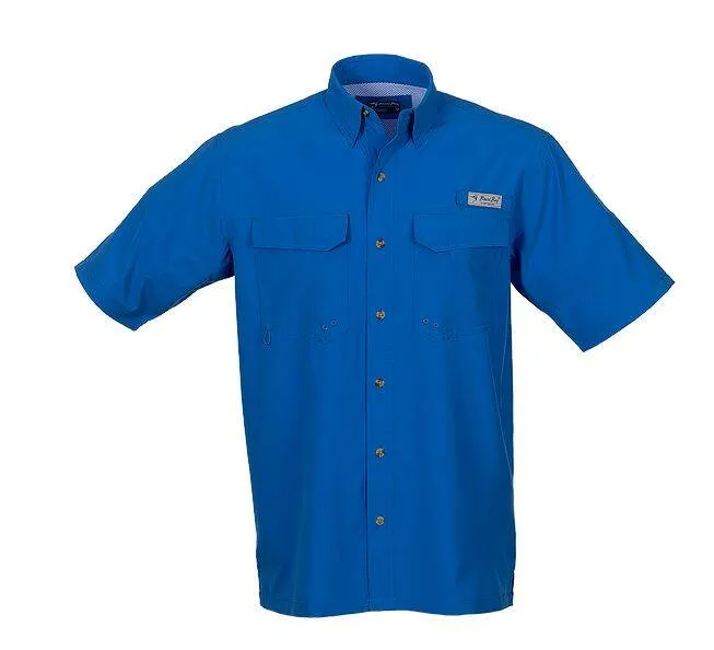 Bimini Bay Men's Short Sleeve Blue Wave Flats