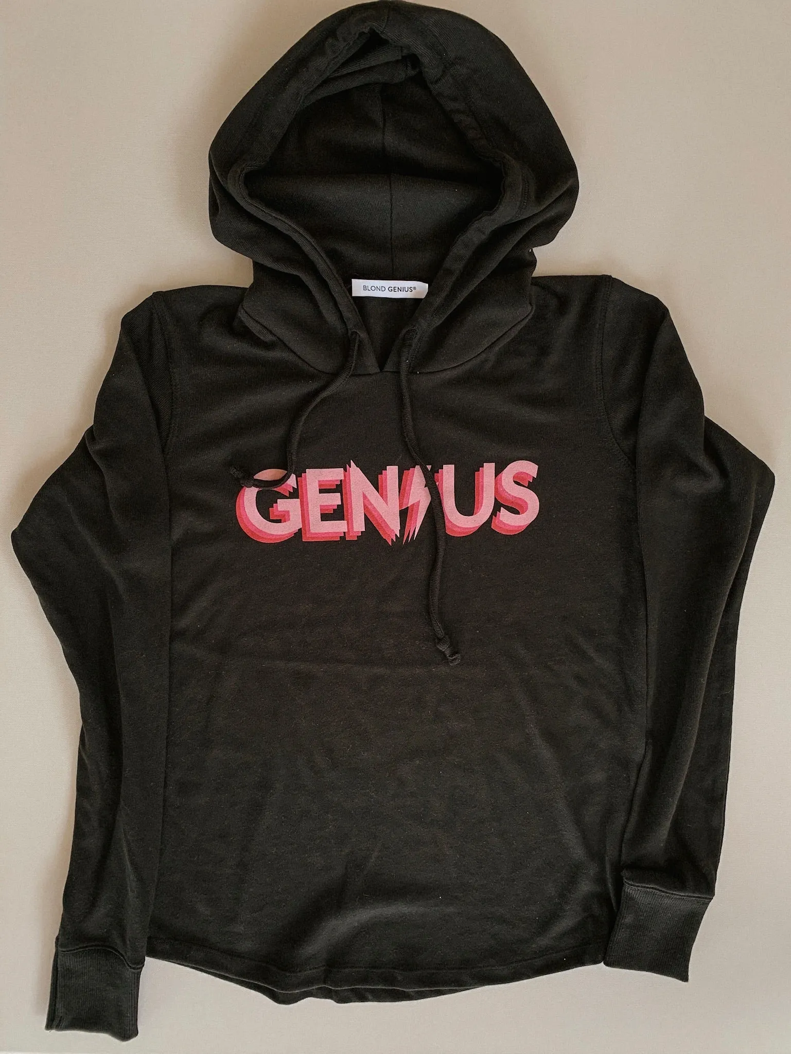 Blond Genius - Triple Threat Hoodie in Black