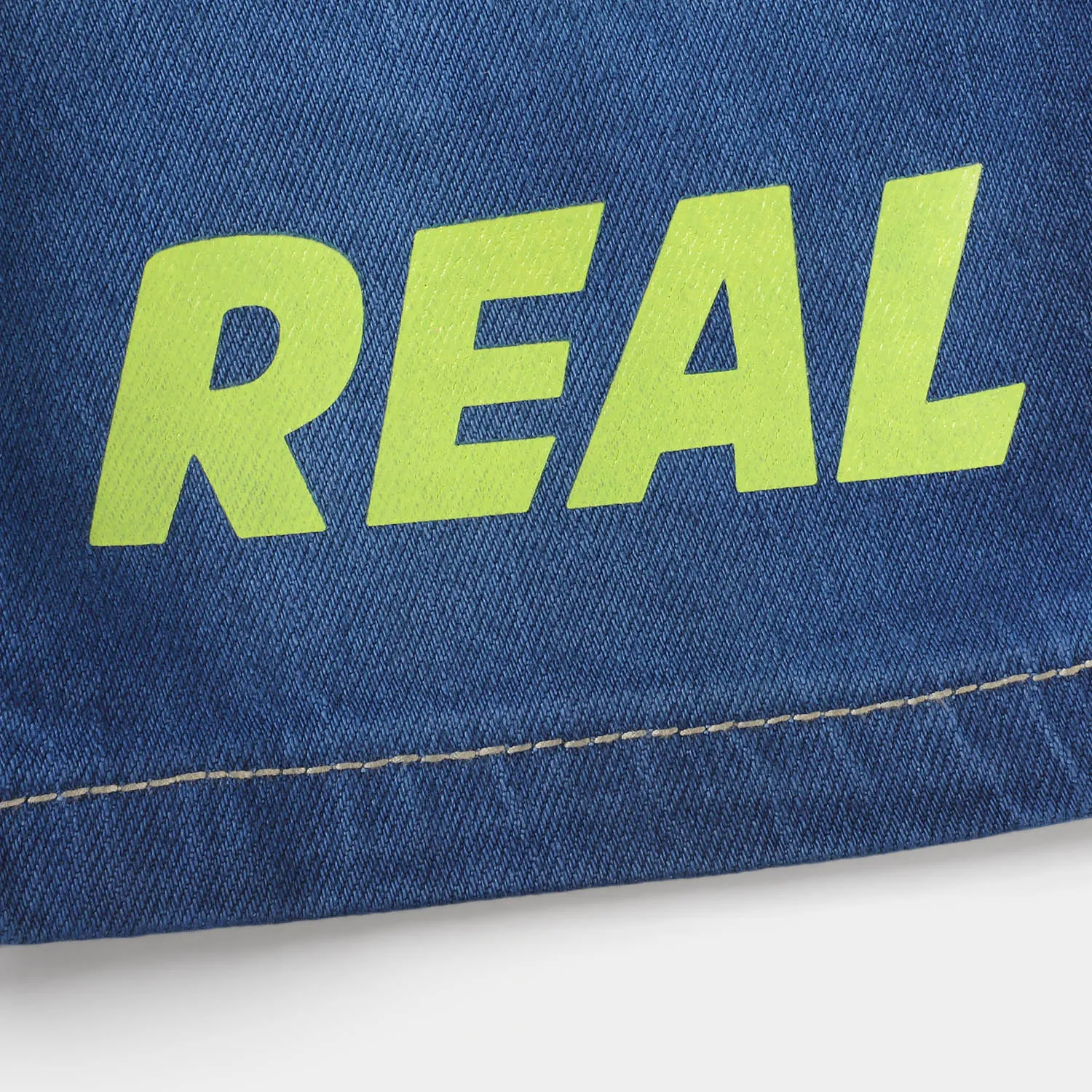 Boys Denim Short Stay Real - LIGHT BLUE