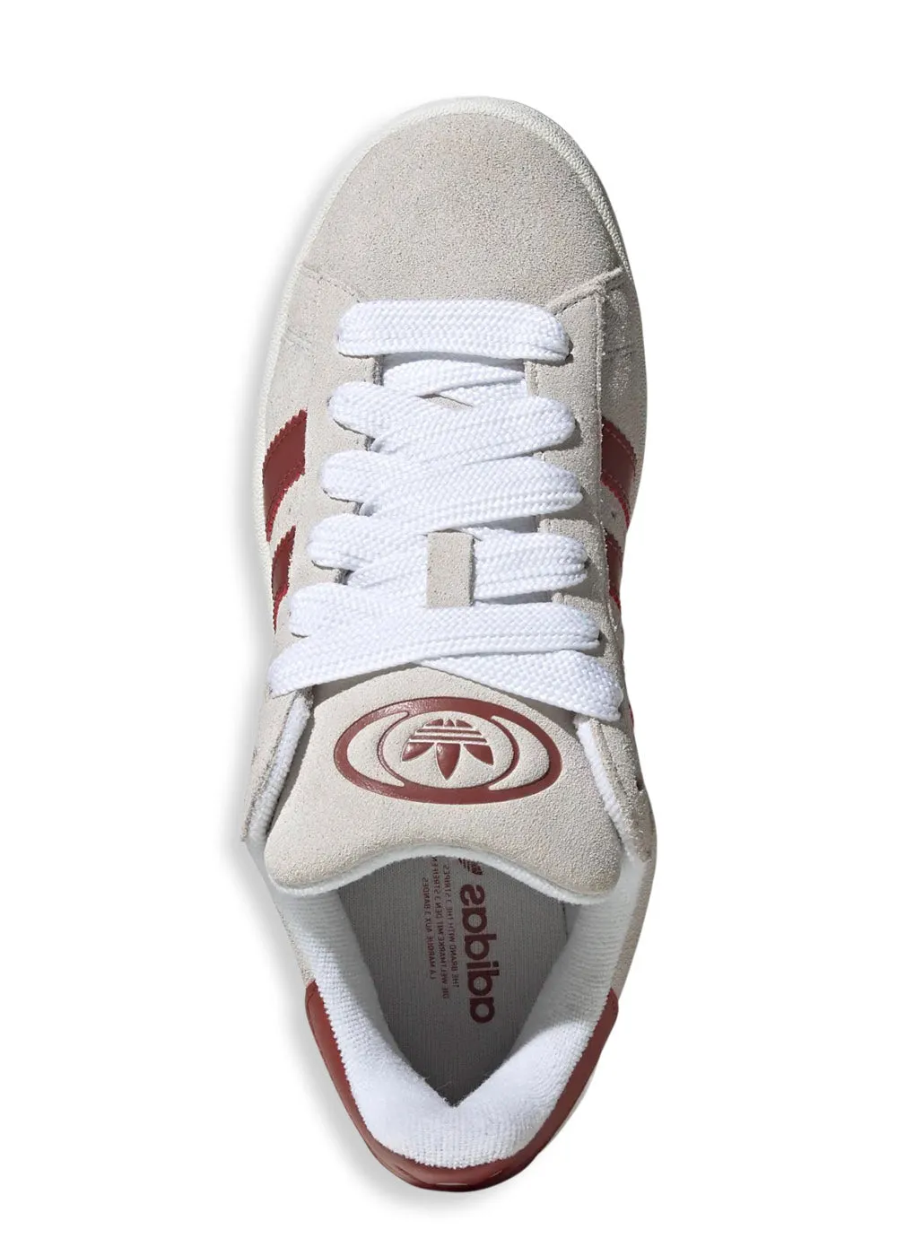 CAMPUS 00s W - Crystal White / Core White / Preloved Ruby