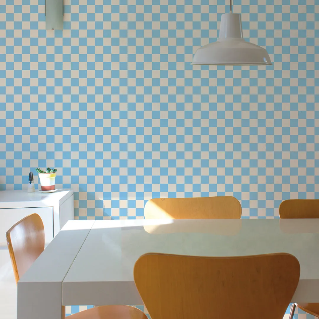 Checkmate Peel and Stick Wallpaper Panels