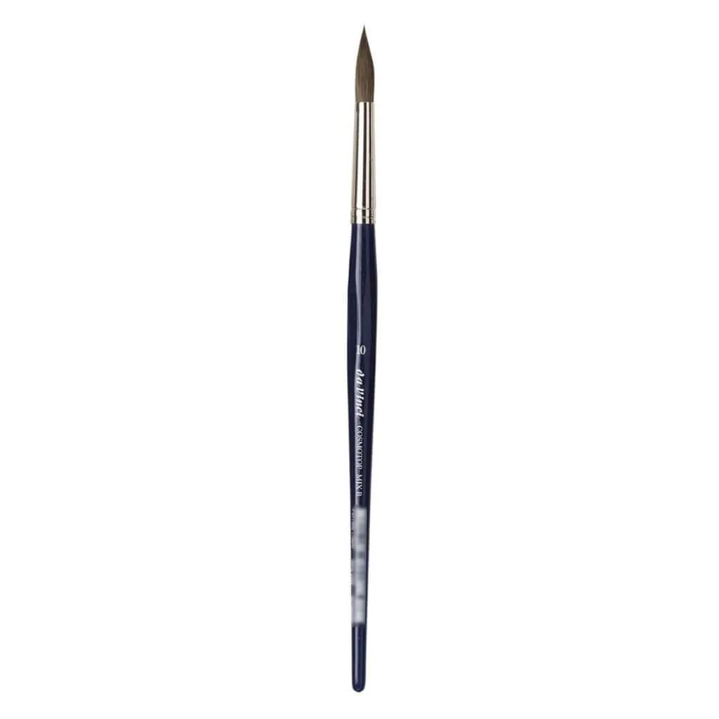 Cosmotop Mix B Water Color Brush, Blue Esagonal Handles