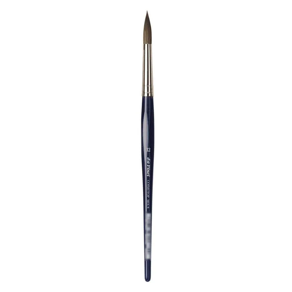 Cosmotop Mix B Water Color Brush, Blue Esagonal Handles