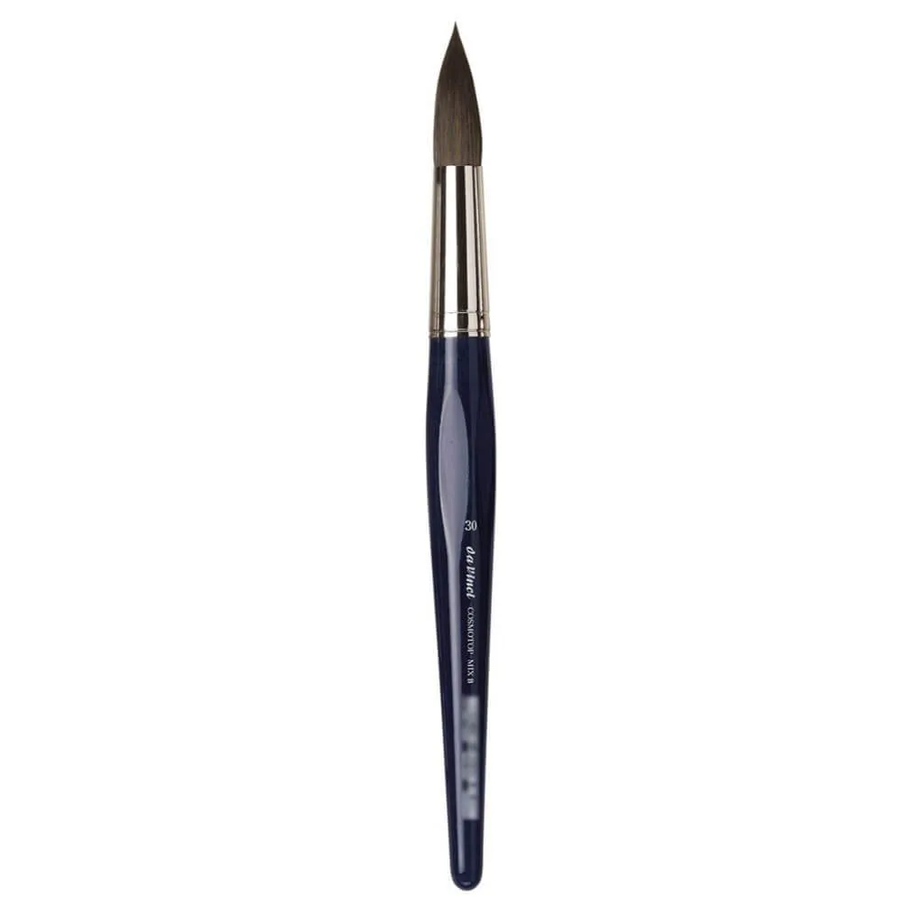 Cosmotop Mix B Water Color Brush, Blue Esagonal Handles