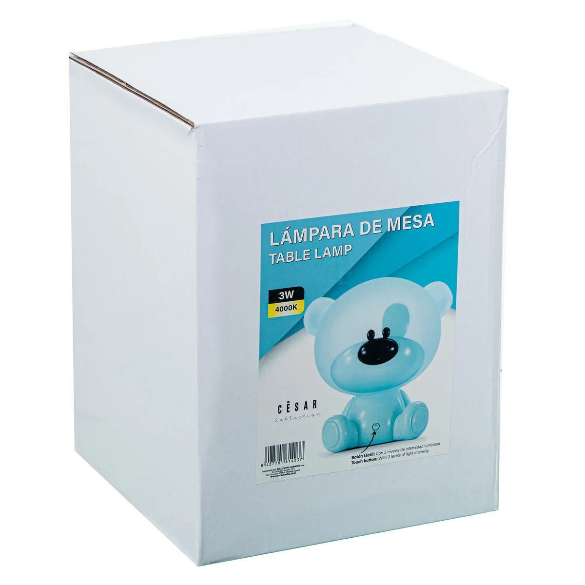 Desk lamp Alexandra House Living Blue Plastic 20 x 24 x 20 cm Bear