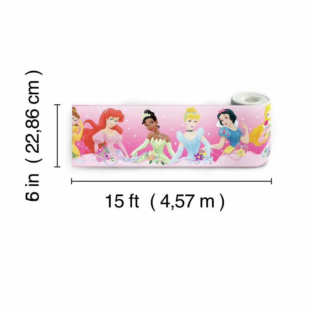 Disney Princess Dream From the Heart Peel and Stick Border