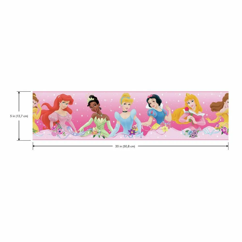 Disney Princess Dream From the Heart Peel and Stick Border