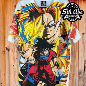 Dragon Ball Z Goku Super Saiyan - AOP all over print New Vintage Anime T shirt