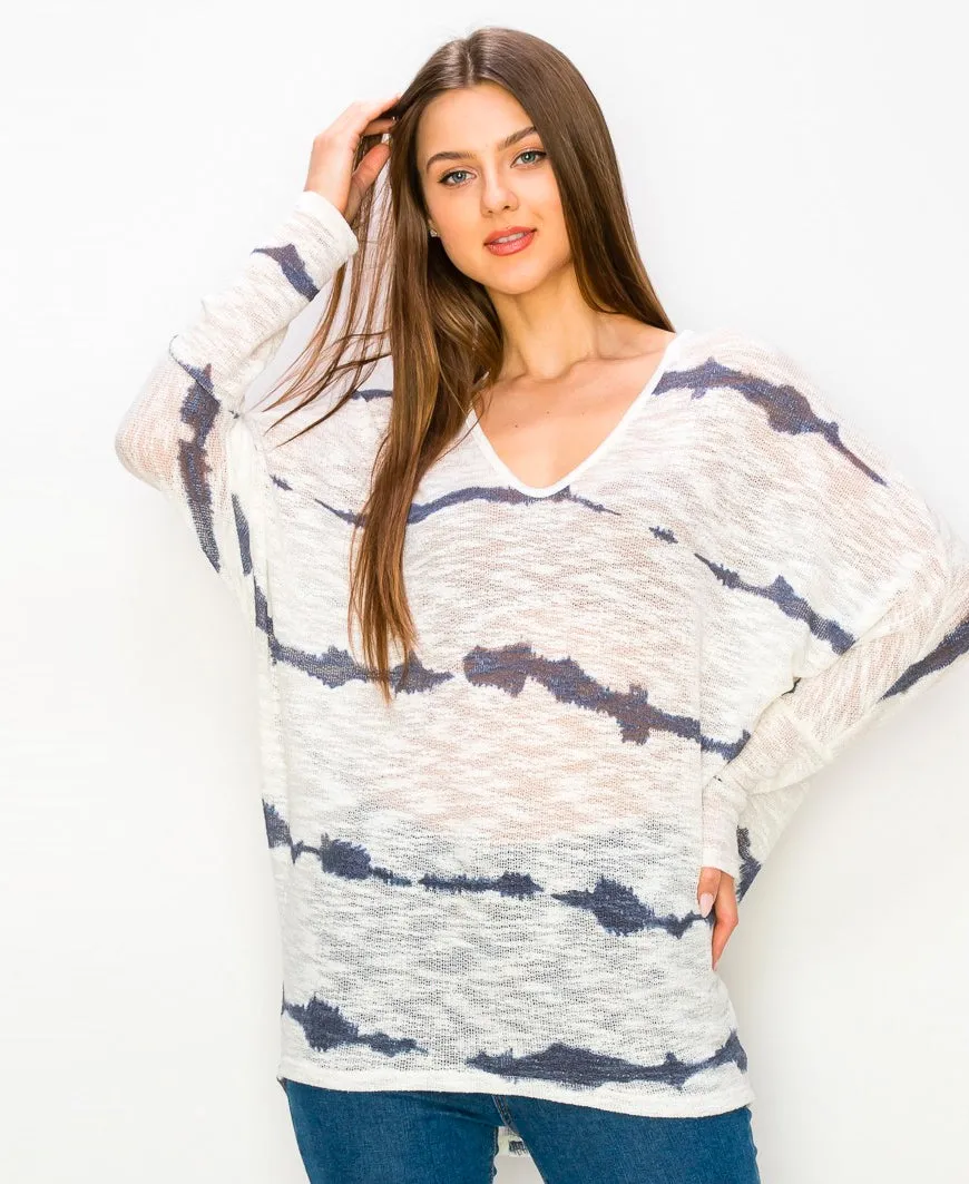 Emma Stripe Light Weight Top