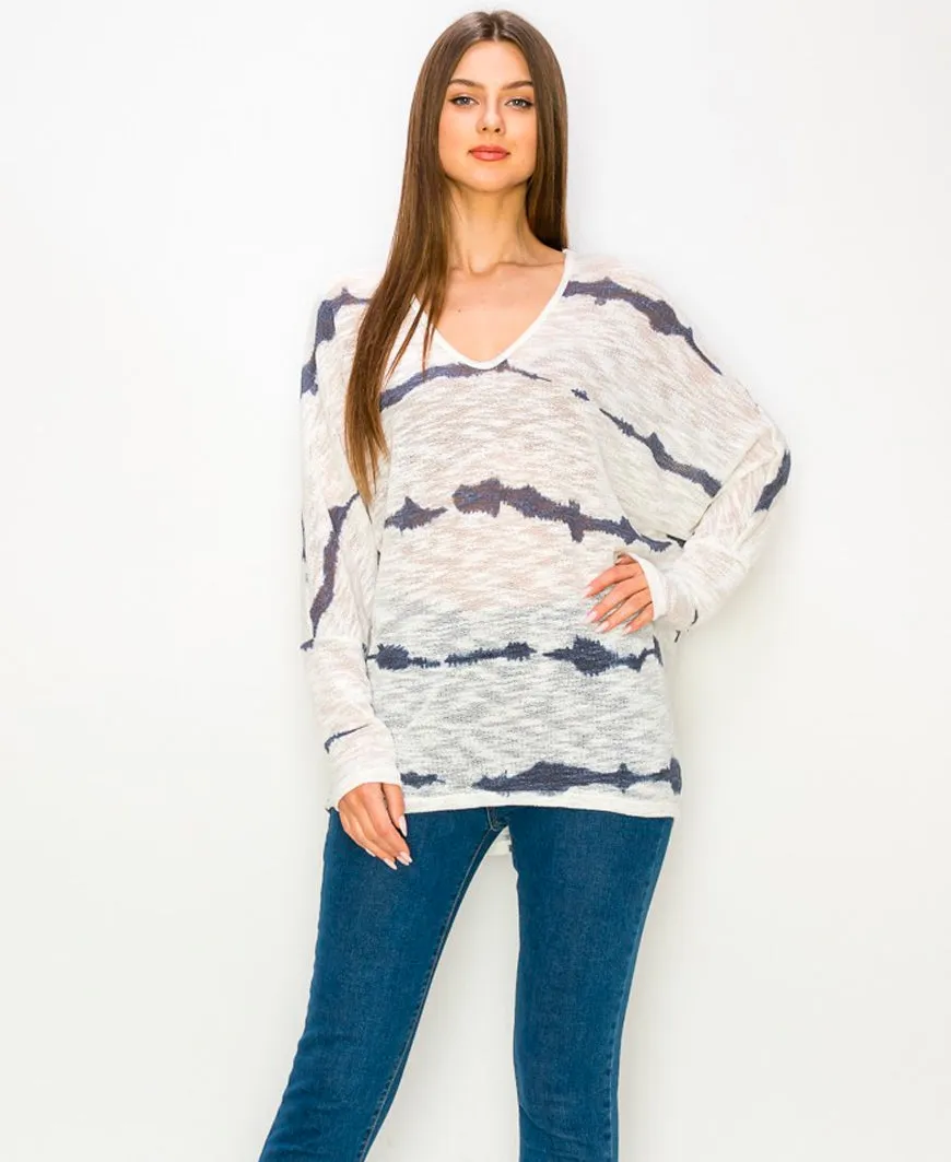 Emma Stripe Light Weight Top