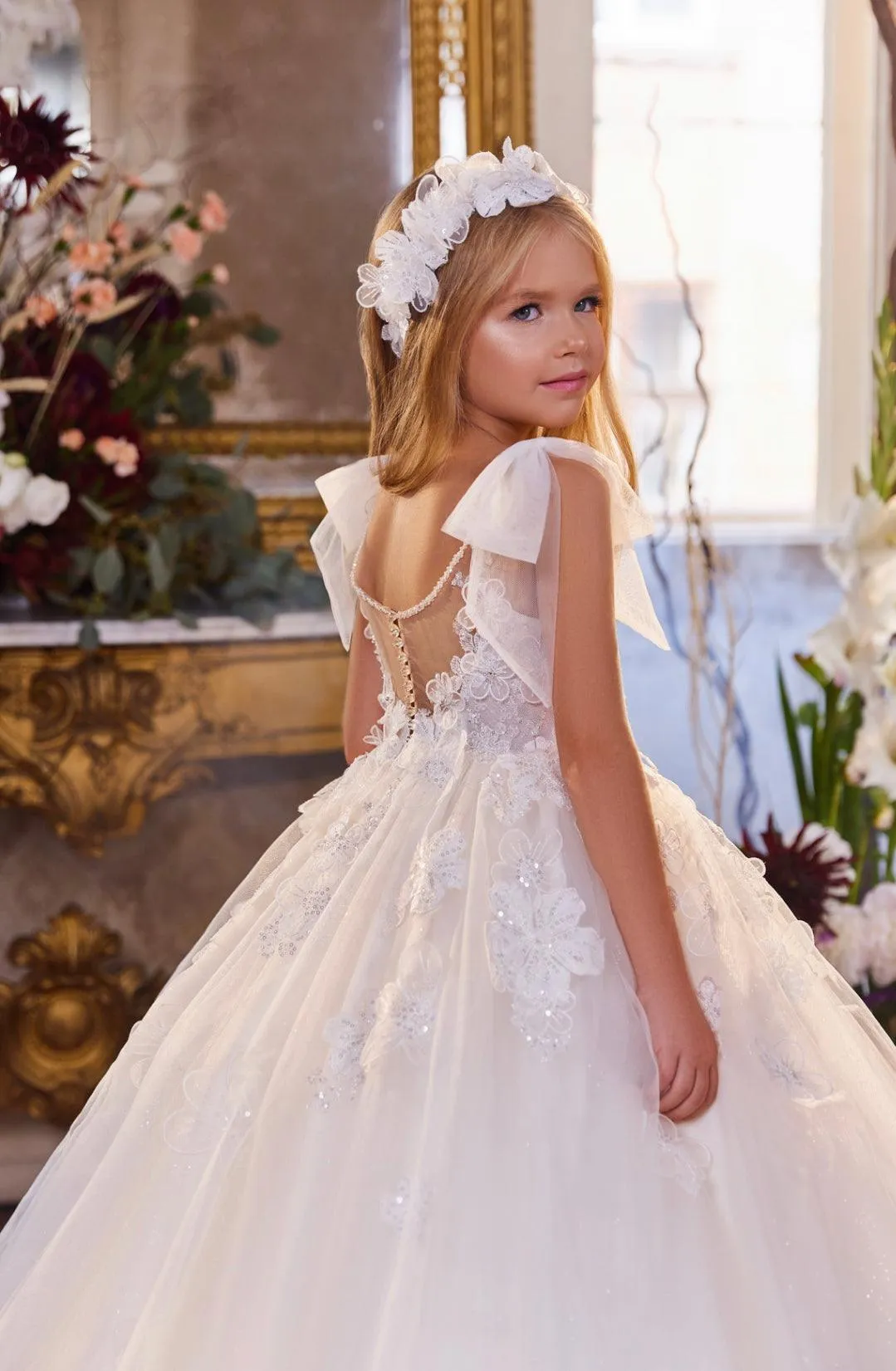 Enchanted Blossom Princess Gown