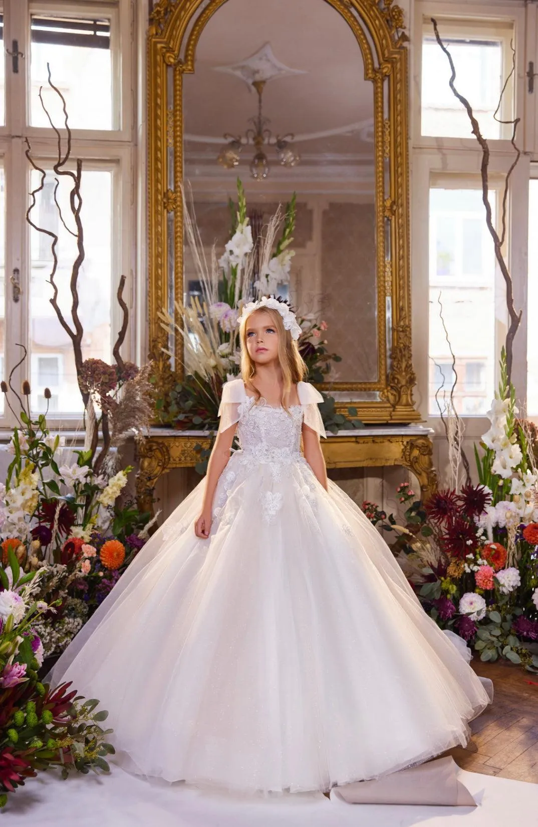 Enchanted Blossom Princess Gown