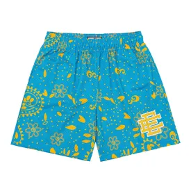 Eric Emanuel EE Basic Paisley Blue Shorts