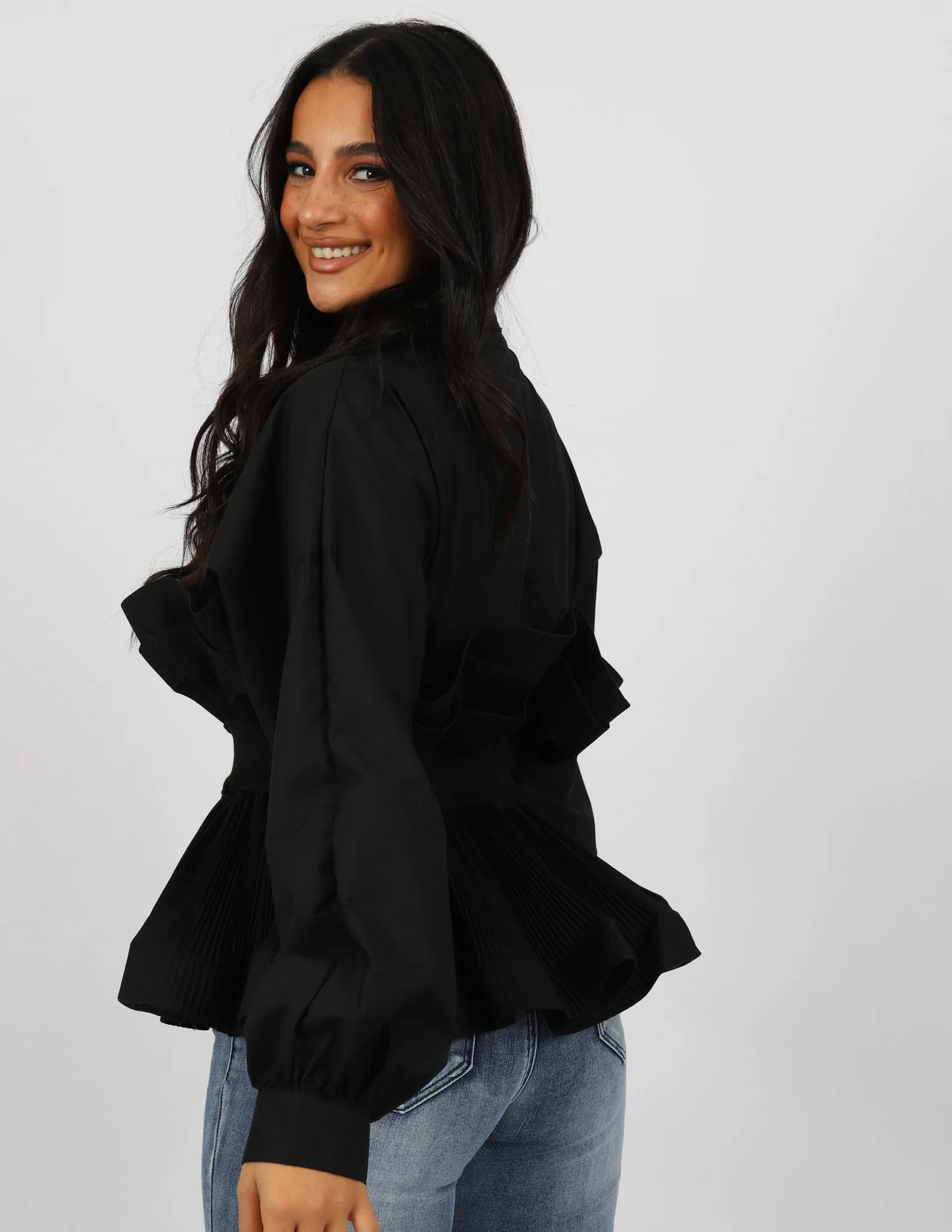 Escape Ruffle Waist Top