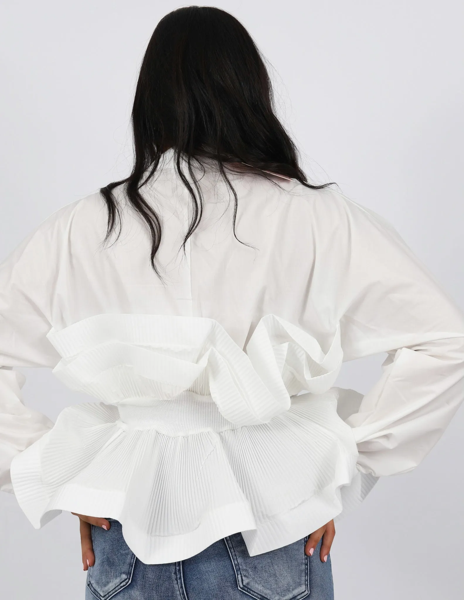 Escape Ruffle Waist Top