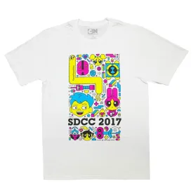 Exclusive San Diego Comic-Con 2017 White Adult Shirt