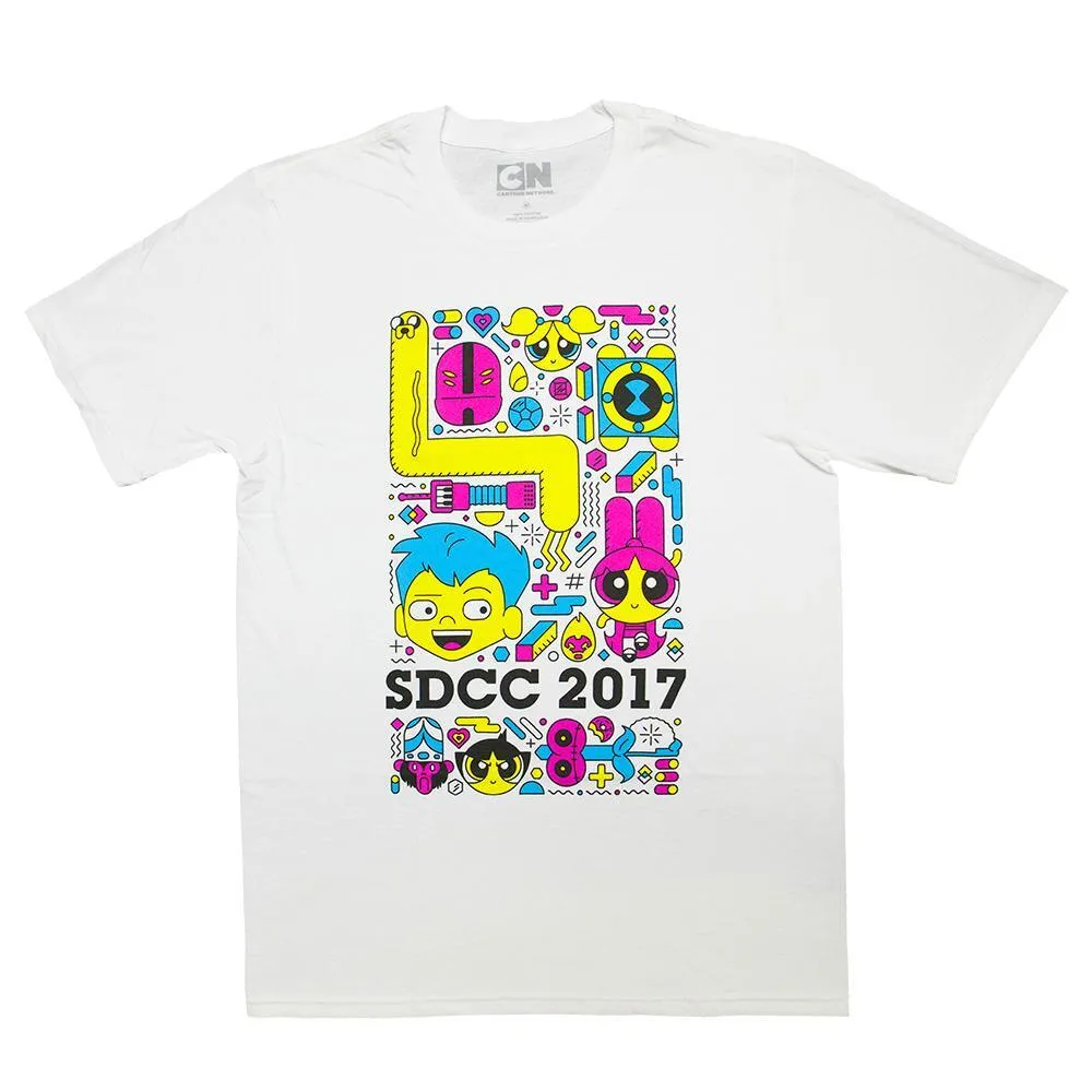 Exclusive San Diego Comic-Con 2017 White Adult Shirt