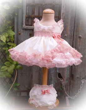 Exclusive Tiana Baby Dress & Knickers Age 6m IN-STOCK