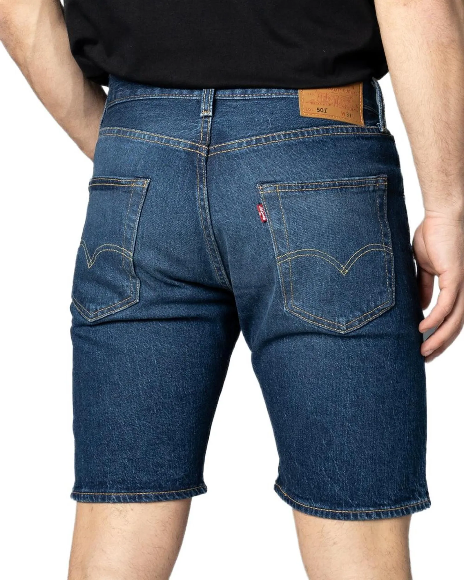 Levis Mens 501 Original Fit Jean Shorts