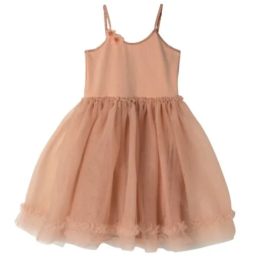 Maileg Princess Tulle Dress, 2-3 Years - Melon