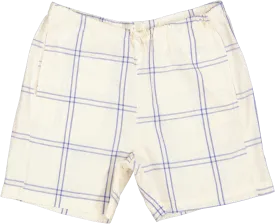 MARMAR BLUE CHECK PAL SHORTS