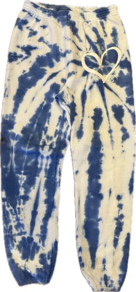 Modern Heart Tie Dye Sweatpants