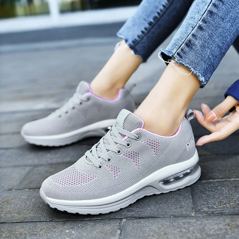 Owlkay Mesh Breathable Soft Sole Comfortable Sports Shoes