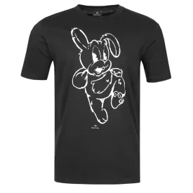 Paul Smith Rabbit T Shirt in Black