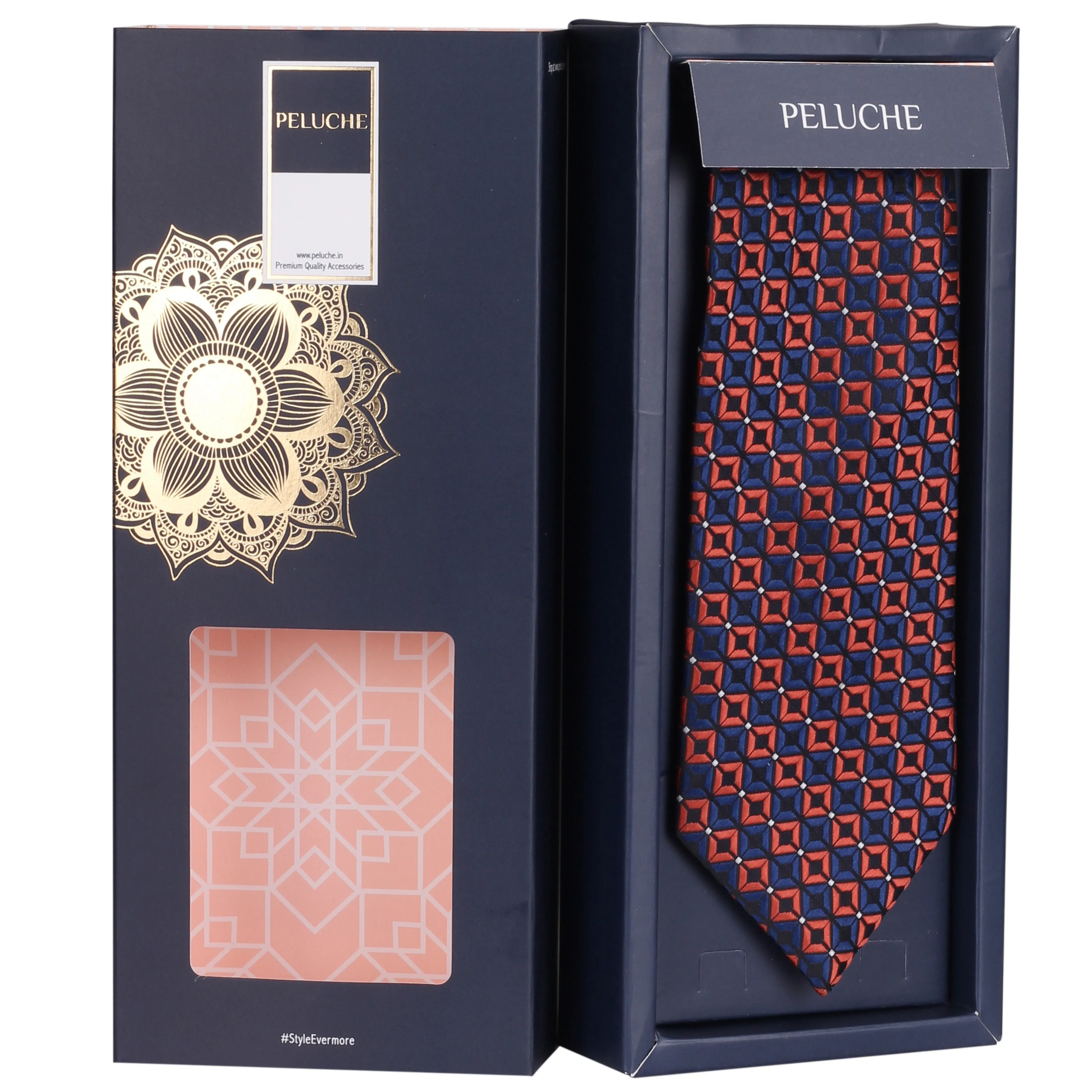 Peluche The Square Cut Microfiber Necktie For Men