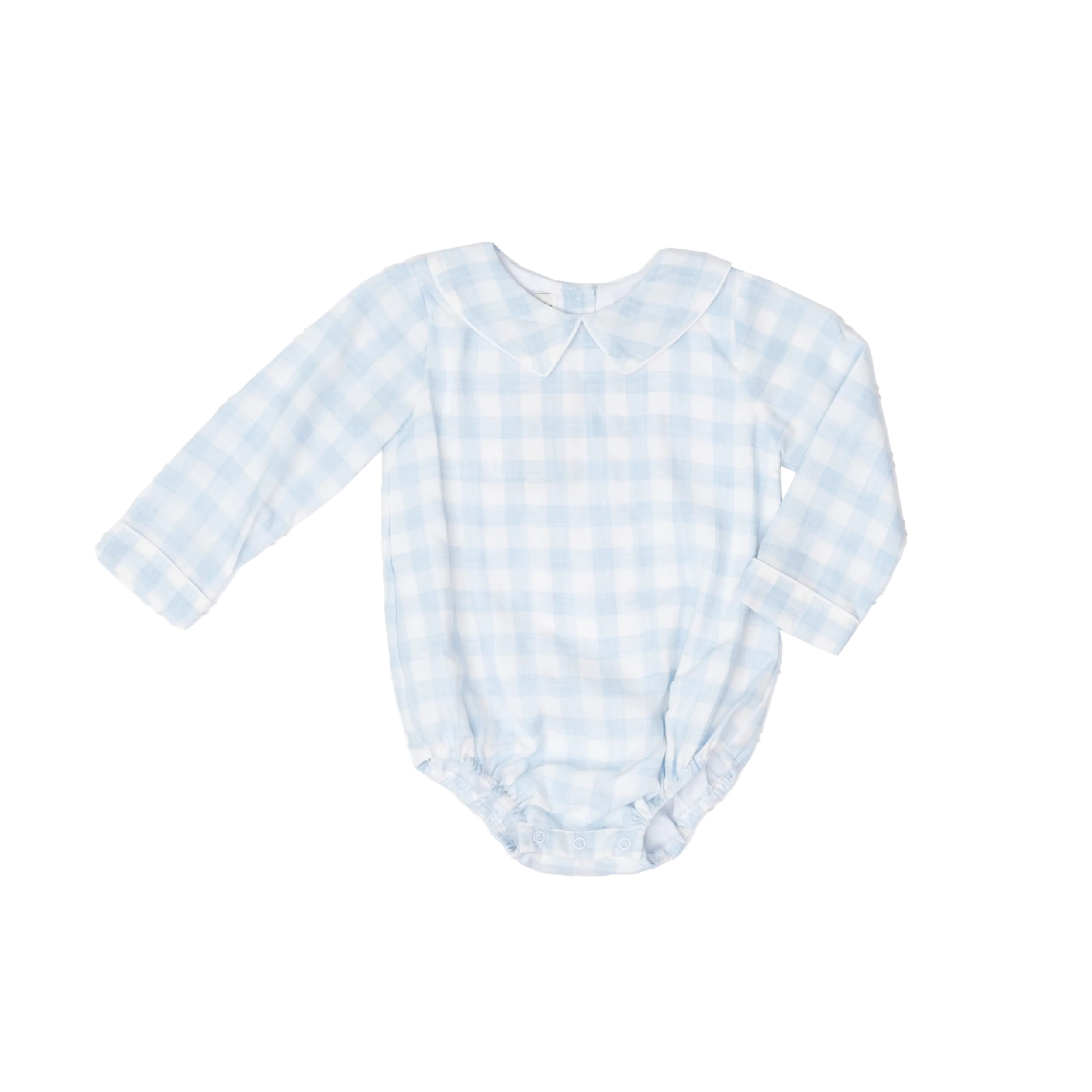 Phillip Soft Blue Check Bubble