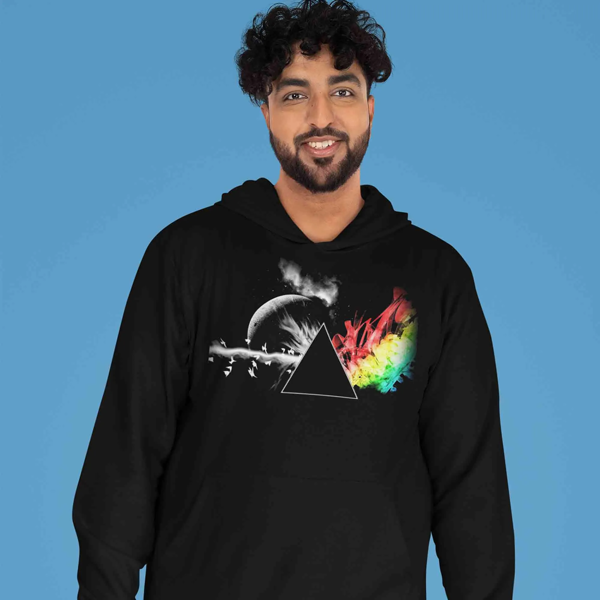 Pink Floyd Hoodie - Dark Side Of The Moon Art