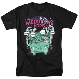 Scooby Doo Meddling Since 1969 Mens T Shirt Black