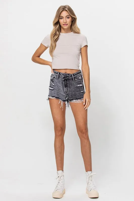 Super High Rise 2 Toned Shorts *Online Only*