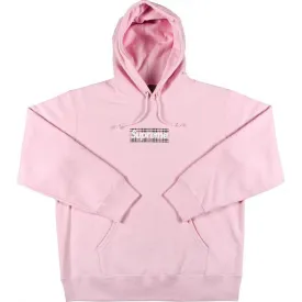 Supreme Burberry Box Logo Hoodie 'Pink'