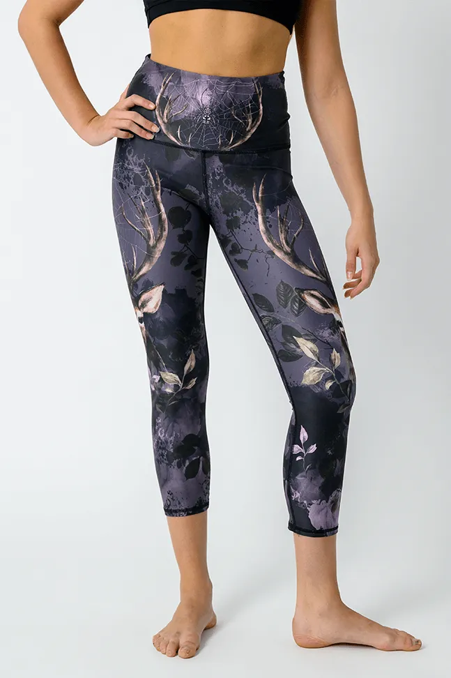 Symbiosis Printed Yoga Crops