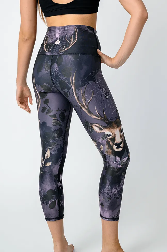 Symbiosis Printed Yoga Crops