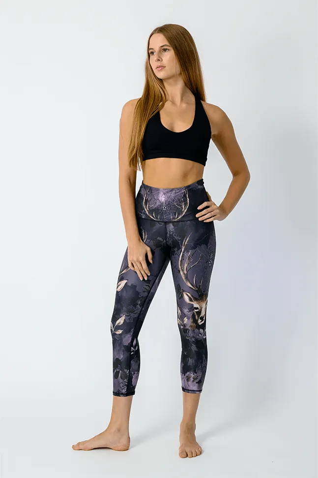 Symbiosis Printed Yoga Crops