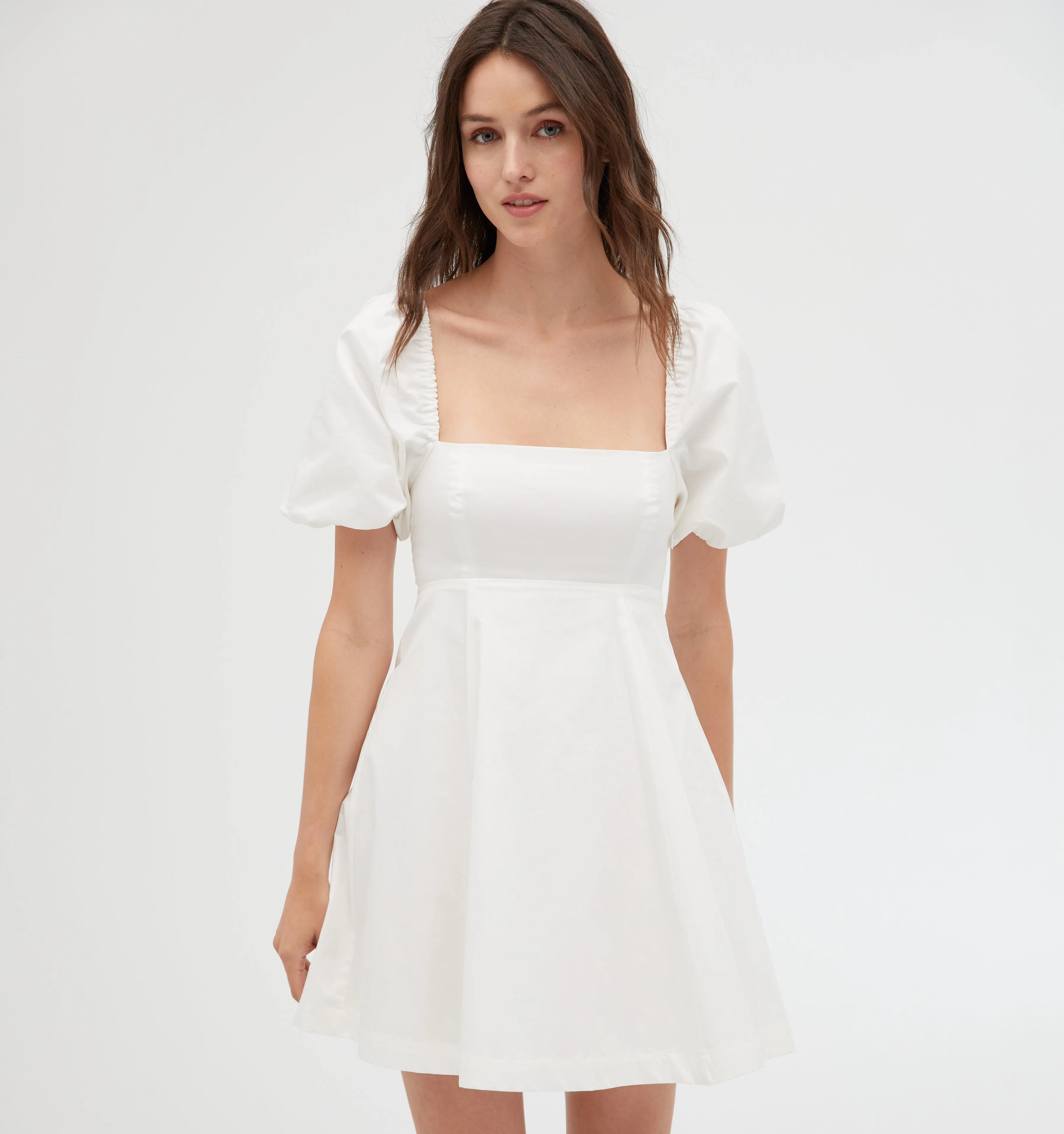 The Matilda Mini Dress - White