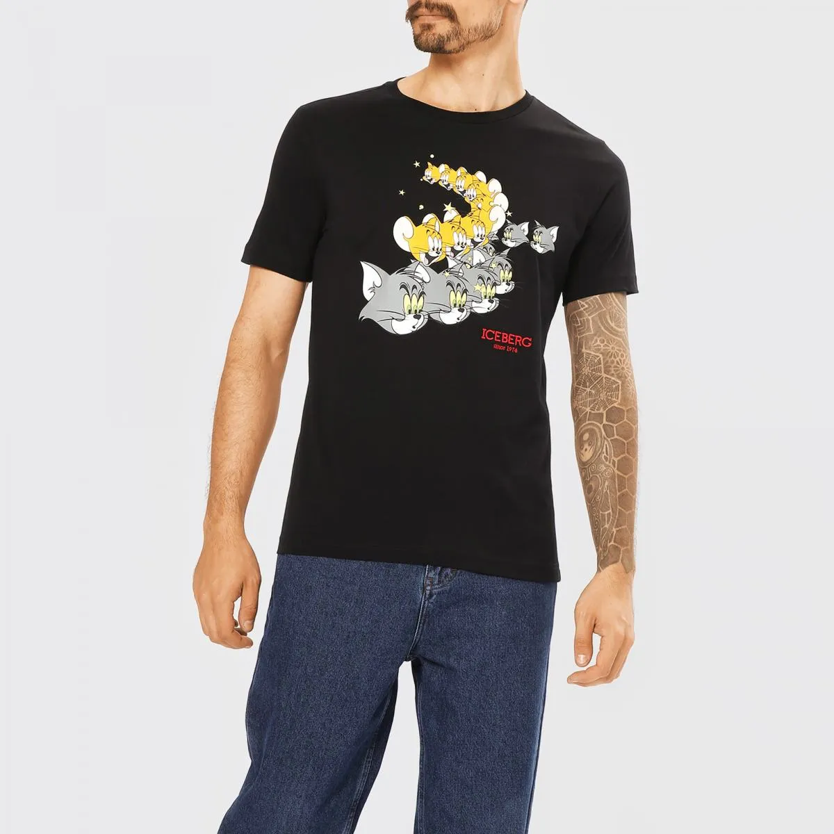 Tom and Jerry T-shirt Jersey (Black) - I23F01D63019000