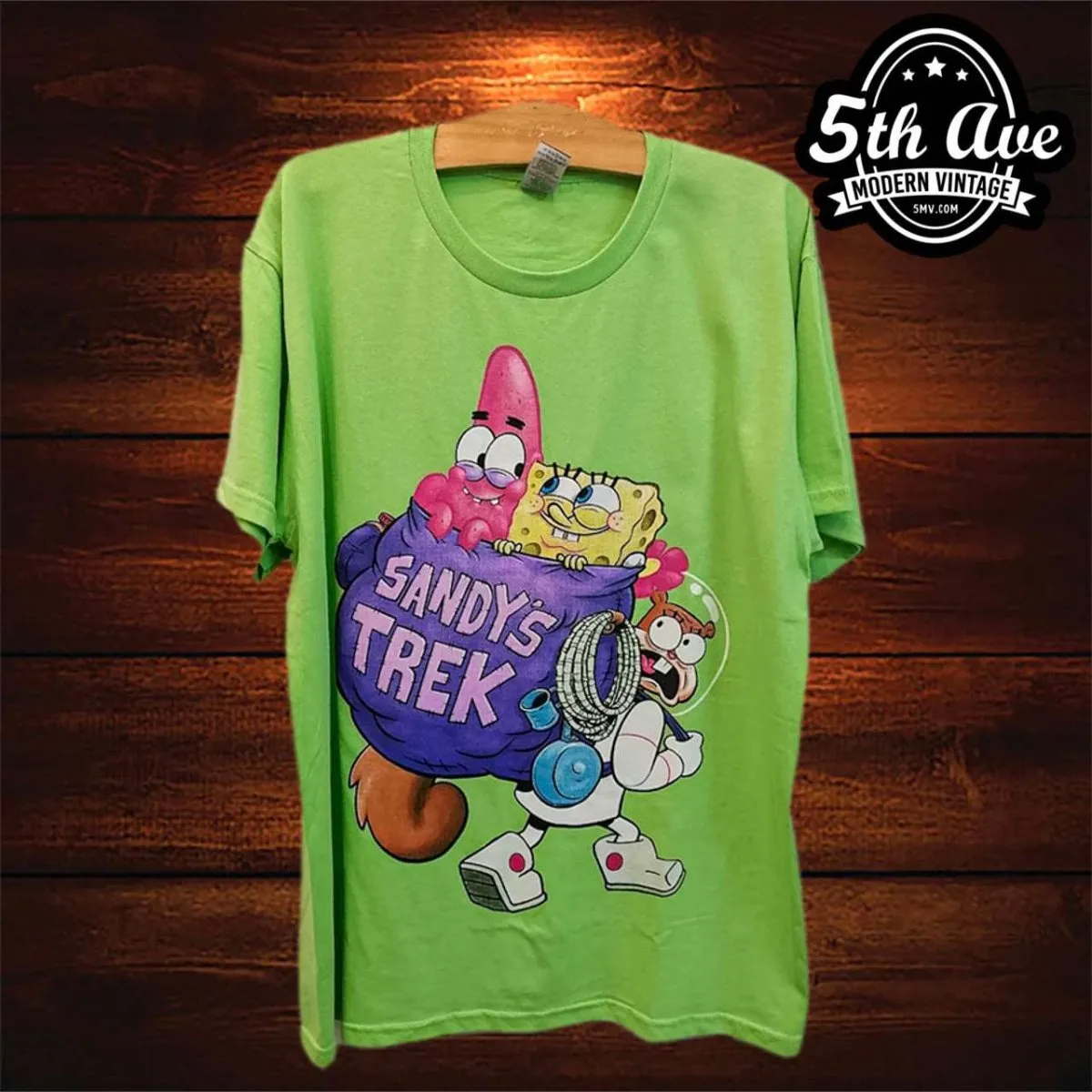 Underwater Adventures: SpongeBob and Sandy's Trek t shirt