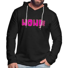 Uniquely You Mens Hoodie - Pullover Hooded Sweatshirt - Graphic/Pink WoW 365