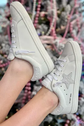 Vintage Havana Dayna Studded Sneaker ~ White